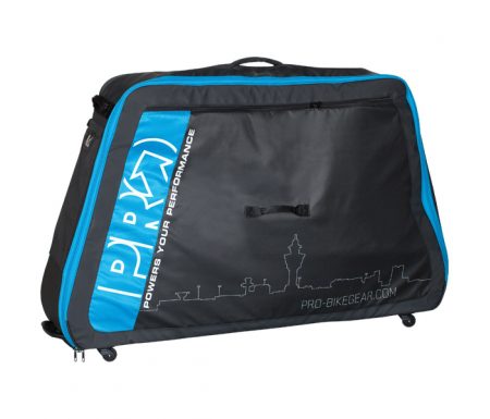 PRO Cykelrejsekuffert – Mega på hjul – Inklusiv indsats til fastgørelse af cyklen