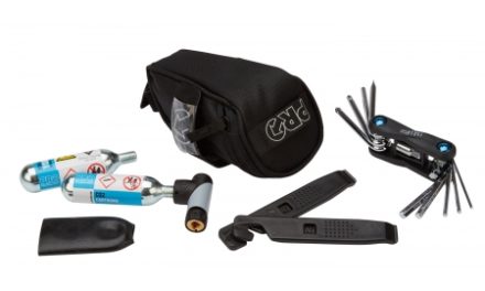 PRO kombipakke – Sadeltaske med Co2 pumpe, dækjern og multitool