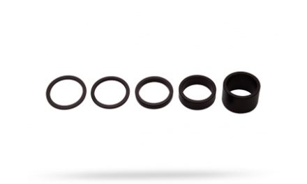 PRO Spacer sæt – Til styrfittings 1 1/8" – Aluminium – 2-2,5-5-10 og 20mm høje