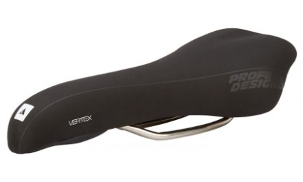 Profile Design Tri-sadel – Vertex solid titanium rails – Sort