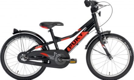 Puky – Børnecykel ZLX 18-3 Alu 18" med 3 gear – Sort/rød