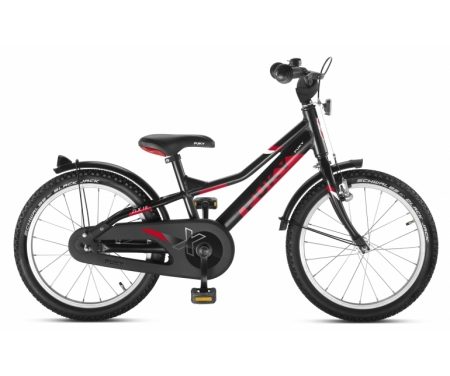 Puky – Børnecykel ZLX Alu 18" – Sort/rød