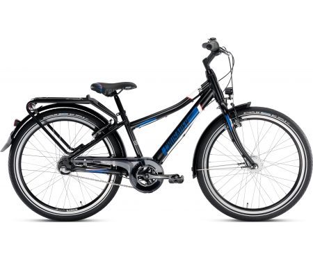 Puky – Drengecykel – Crusader 24-3 Alu light – 24" med 3 gear – Sort/blå