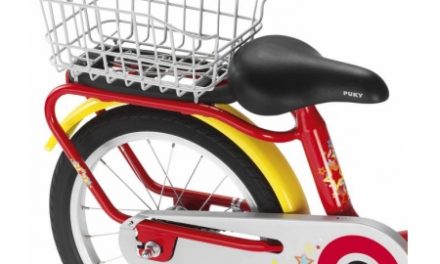 Puky – Kurv til bagagebærer – 12,16 & 18" – Sølv –