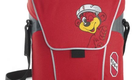 Puky – LT2  – Rød/gul med bjørn – Styrtaske