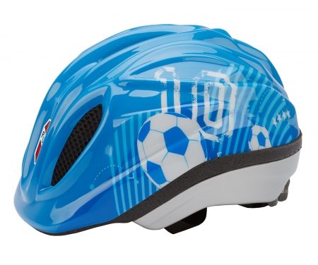 Puky PH 1 – cykelhjelm – Str. 46-51 cm – Blå fodbold