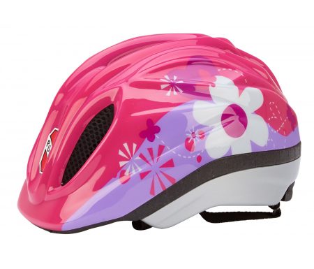 Puky PH 1 – Cykelhjelm – Str. 46-51 cm – Pink med motiv