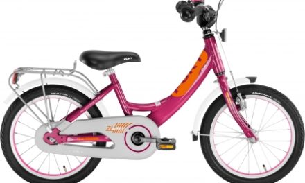 Puky – Pigecykel – ZL 16 Alu Edition 16" i alu – Kirsebær/orange