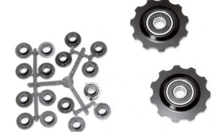 Pulleyhjul 11 tands i aluminium sort med lukkede lejer – Shimano 9 og 10 gear