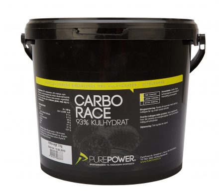 PurePower Carbo Race – Citrus 3 kg