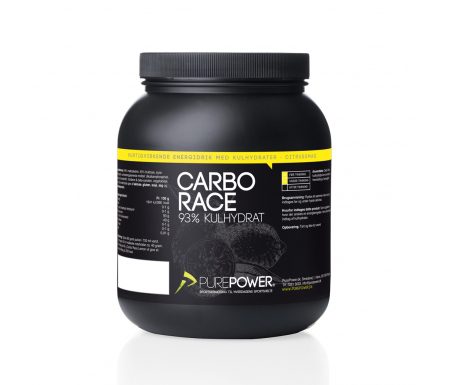 PurePower Carbo Race – Energidrik – Citrus – 1,5 kg