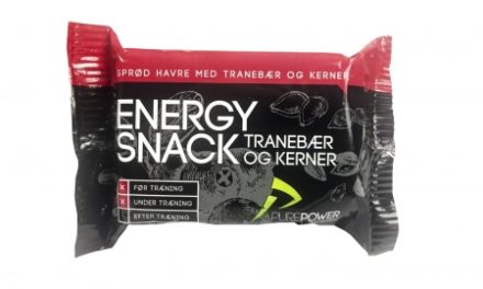 PurePower Energy Snack – Tranebær og kerner – 60 gram