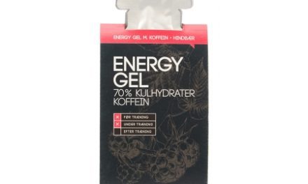 PurePower EnergyGel – koffein Hindbær 3 stk x 40 gram