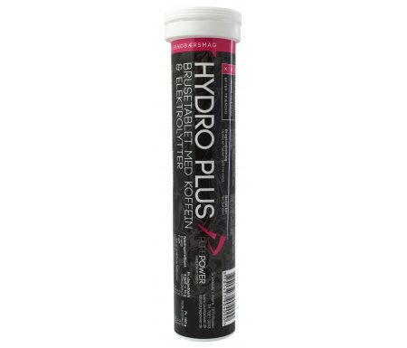 PurePower Hydro Plus – Hindbær – Koffein tabs – 1×20 stk
