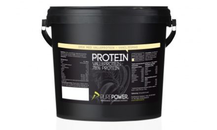 PurePower Proteinpulver – Valleproteindrik Vanilje 3 kg