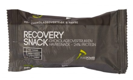 PurePower Recovery Snack – Havre med chokolade overtræk – 60 gram