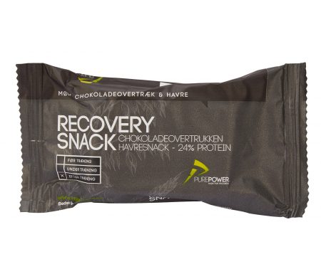 PurePower Recovery Snack – Havre med chokolade overtræk – 60 gram