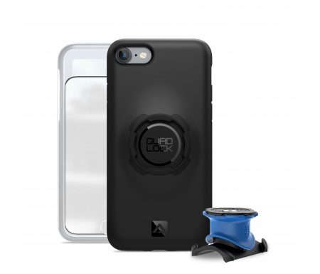 Quad Lock – Bike kit – Front og bagcover og beslag til styr/frempind – Til iPhone 7+ og 8+