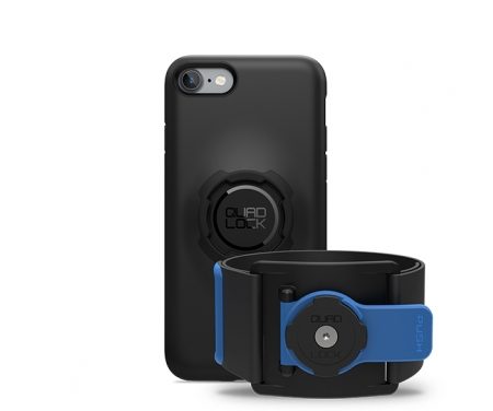 Quad Lock – Run kit – Cover, cage og strop til overarm – Til iPhone 7+/8+