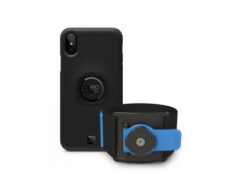 Quad Lock – Run kit – Cover, cage og strop til overarm – Til iPhone X
