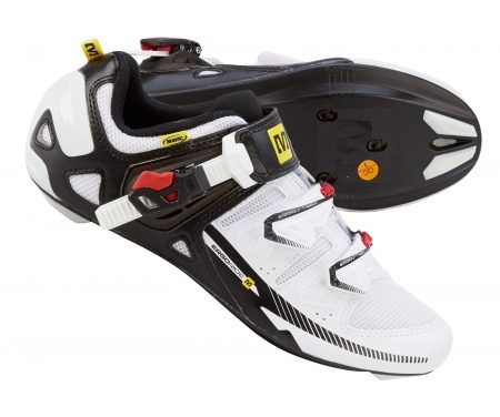 Racersko/cykelsko Mavic Galibier hvid/sort/rød