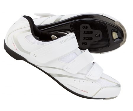 Racersko/spinningsko Shimano Dame SH-WR32 Hvid
