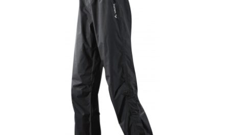 Regnbukser til damer – Vaude Fluid – Sort