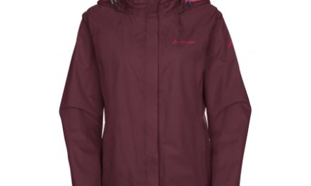 Regnjakke til damer – Vaude Escape – Lilla