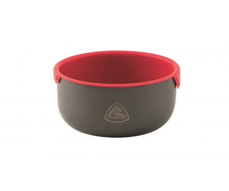 Robens Wilderness Bowl – Skål – Sort/Rød