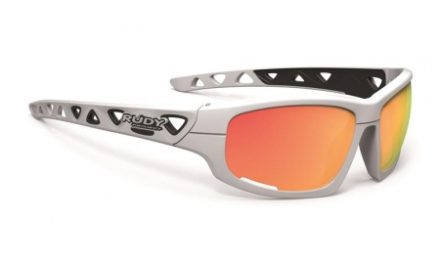 Rudy Project Airgrip – Cykel- og Fritidsbrille – Hvid med orange glas