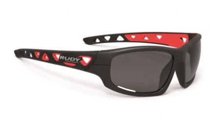 Rudy Project Airgrip – Cykel- og Fritidsbrille – Mat Sort/rød