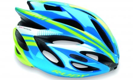Rudy Project Rush – Cykelhjelm – Azurblå/Lime