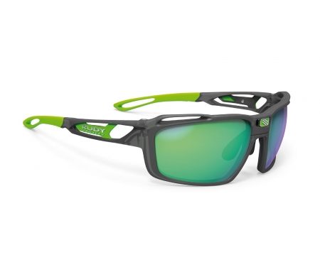Rudy Project Sintryx – Løbe- og cykelbrille – HDR Multilaser grøn – Ice Graphite Mat