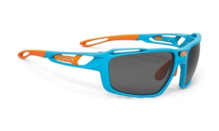 Rudy Project Sintryx – Løbe- og cykelbrille – Smoke linser – Azur Gloss