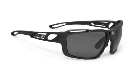 Rudy Project Sintryx – Løbe- og cykelbrille – Smoke linser – Mat Sort