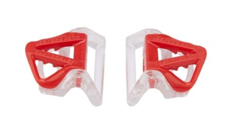 Rudy Project – Spændesæt til strop – Til Sterling cykelhjelm – Rød