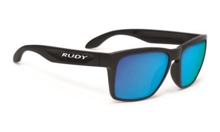 Rudy Project Spinhawk – Cykel- og Fritidsbrille – Sort Med Blå Glas