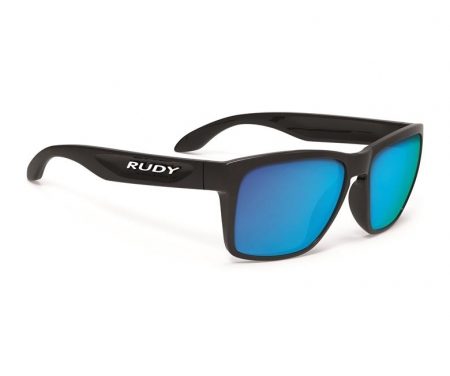Rudy Project Spinhawk – Cykel- og Fritidsbrille – Sort Med Blå Glas
