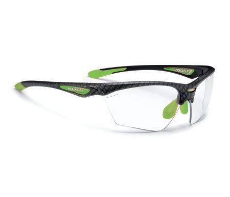 Rudy Project Stratofly – Løbe- og cykelbrille – Photoclear linser – Carbonium/Lime