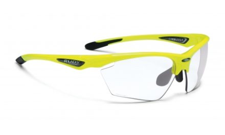 Rudy Project Stratofly – Løbe- og cykelbrille – Photoclear linser – Fluo Gul