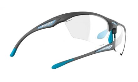 Rudy Project Stratofly – Løbe- og cykelbrille – Photoclear linser – Mat Pyombo