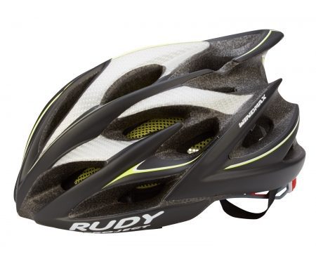 Rudy Project Windmax cykelhjelm – Sort/gul/fluo