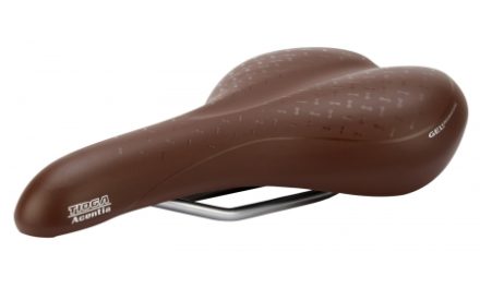 Sadel Tioga model Fortis Brun med gel
