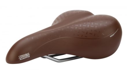 Sadel Tioga model Geminus Brun med gel
