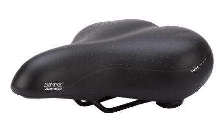 Sadel Tioga model Pax Sort med gel