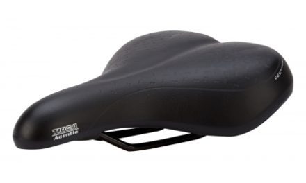 Sadel Tioga model Urbani Sort med gel