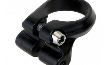 Sadelrørs clamp med montering til bagagebærer