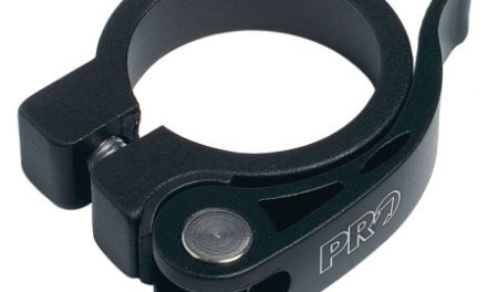 Sadelrørsklampe PRO med ø31,8 mm sort Quick Release