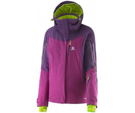 Salomon Iceglory – Skijakke til dame – Lilla – Str. XS