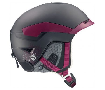 Salomon Quest W – Skihjelm – Sort – Str. 53-56